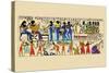 Celebration from a Tomb at Thebes-J. Gardner Wilkinson-Stretched Canvas