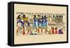 Celebration from a Tomb at Thebes-J. Gardner Wilkinson-Framed Stretched Canvas