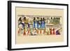 Celebration from a Tomb at Thebes-J. Gardner Wilkinson-Framed Art Print