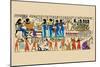 Celebration from a Tomb at Thebes-J. Gardner Wilkinson-Mounted Art Print