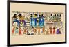 Celebration from a Tomb at Thebes-J. Gardner Wilkinson-Framed Art Print