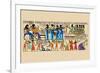 Celebration from a Tomb at Thebes-J. Gardner Wilkinson-Framed Art Print