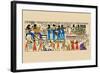 Celebration from a Tomb at Thebes-J. Gardner Wilkinson-Framed Art Print