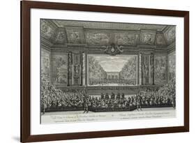 Celebration of Cupid and Bacchus at Versailles in 1664, France, 17th Century-null-Framed Giclee Print