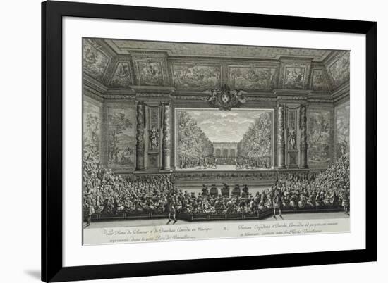 Celebration of Cupid and Bacchus at Versailles in 1664, France, 17th Century-null-Framed Giclee Print
