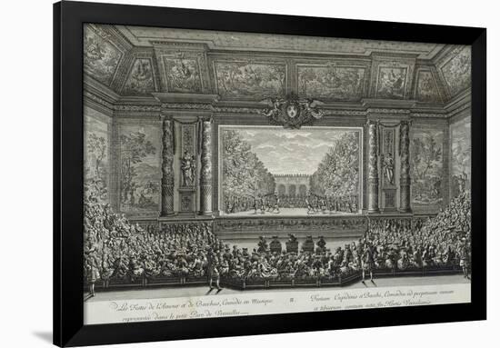 Celebration of Cupid and Bacchus at Versailles in 1664, France, 17th Century-null-Framed Giclee Print