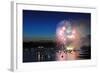 Celebration of Lights, Fireworks Display at English Bay, Vancouver, BC-Lijuan Guo-Framed Photographic Print