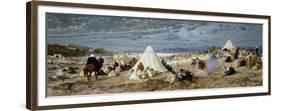 Celebration of Mohammed in Tangier-Stefano Ussi-Framed Giclee Print