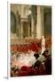 Celebration of the 100th Birthday of Victor Hugo at the Panthéon in Presenc-Théobald Chartran-Framed Giclee Print