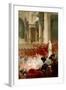 Celebration of the 100th Birthday of Victor Hugo at the Panthéon in Presenc-Théobald Chartran-Framed Giclee Print