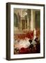 Celebration of the 100th Birthday of Victor Hugo at the Panthéon in Presenc-Théobald Chartran-Framed Giclee Print