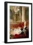 Celebration of the 100th Birthday of Victor Hugo at the Panthéon in Presenc-Théobald Chartran-Framed Giclee Print