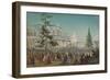 Celebration of the 25th Anniversary of Tsarskoe Selo Railroad, 1862-Adolf Charlemagne-Framed Giclee Print