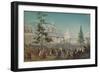 Celebration of the 25th Anniversary of Tsarskoe Selo Railroad, 1862-Adolf Charlemagne-Framed Giclee Print