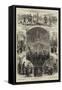 Celebration of the Centenary of the Emperor Joseph II in Vienna-null-Framed Stretched Canvas
