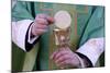 Celebration of the Eucharist, Catholic Mass, Villemomble, Seine-Saint-Denis, France, Europe-Godong-Mounted Photographic Print