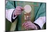 Celebration of the Eucharist, Catholic Mass, Villemomble, Seine-Saint-Denis, France, Europe-Godong-Mounted Photographic Print