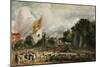 Celebration of the General Peace of 1814 in East Bergholt, 1814-John Constable-Mounted Giclee Print