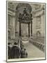 Celebration of the Pope's Sacerdotal Jubilee at Rome-null-Mounted Giclee Print