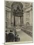 Celebration of the Pope's Sacerdotal Jubilee at Rome-null-Mounted Giclee Print