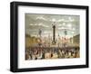 Celebration of the Quatorze Juillet at the Place de La Bastille, Paris, 14th July 1880-null-Framed Giclee Print