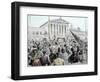 Celebration of the Universal Suffrage for All the Men, Austria-Hungary, 1907-null-Framed Giclee Print