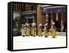 Celebration, Tibet-Michael Brown-Framed Stretched Canvas