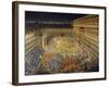 Celebrations at Palazzo Barberini in Honor of Queen Christine of Sweden's Arrival in Rome in 1656-null-Framed Giclee Print