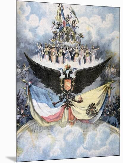 Celebrations at the Opera in Paris in Honour of the Franco-Russian Dual Alliance, 1893-Henri Meyer-Mounted Giclee Print