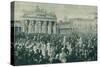 Celebrations for Prussia's Victory in the Franco-Prussian War, Berlin, 16 June 1871-Wilhelm Camphausen-Stretched Canvas