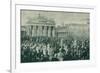 Celebrations for Prussia's Victory in the Franco-Prussian War, Berlin, 16 June 1871-Wilhelm Camphausen-Framed Giclee Print