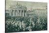 Celebrations for Prussia's Victory in the Franco-Prussian War, Berlin, 16 June 1871-Wilhelm Camphausen-Stretched Canvas