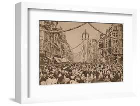 Celebrations for the Silver Jubilee of King George V, London, 1935-Unknown-Framed Photographic Print