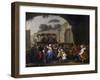 Celebrations in Honor of the Madonna of the Arch, 1778-Pietro Fabris-Framed Giclee Print