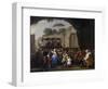 Celebrations in Honor of the Madonna of the Arch, 1778-Pietro Fabris-Framed Giclee Print