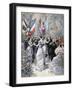 Celebrations in Honour of the Visit of the Russian Fleet in Toulon, 1893-Henri Meyer-Framed Giclee Print