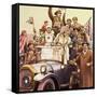 Celebrations Post World War I-Pat Nicolle-Framed Stretched Canvas