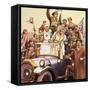 Celebrations Post World War I-Pat Nicolle-Framed Stretched Canvas