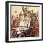 Celebrations Post World War I-Pat Nicolle-Framed Giclee Print