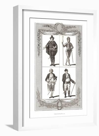 Celebrities from History-null-Framed Giclee Print