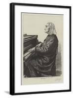 Celebrities of the Day, the Abbe Liszt-Charles Paul Renouard-Framed Giclee Print