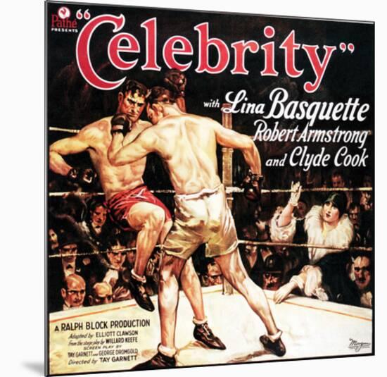 Celebrity - 1928-null-Mounted Giclee Print