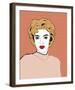 Celebrity Sketches - Bombshell-Otto Gibb-Framed Art Print