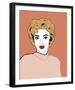 Celebrity Sketches - Bombshell-Otto Gibb-Framed Art Print