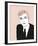 Celebrity Sketches - London Boy-Otto Gibb-Framed Art Print