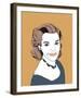 Celebrity Sketches - Star-Otto Gibb-Framed Art Print