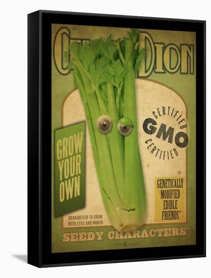 Celery Pack-Tim Nyberg-Framed Stretched Canvas