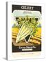 Celery Seed Packet-null-Stretched Canvas