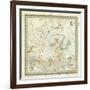 Celestial Anno 1830: No. 5. Circumjacent the North Pole, c.1844-null-Framed Art Print