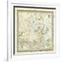 Celestial Anno 1830: No. 5. Circumjacent the North Pole, c.1844-null-Framed Art Print